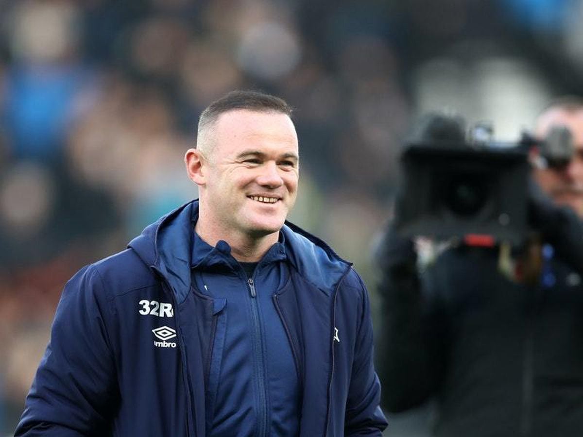 Wayne Rooney's first day in the Derby dugout - in pictures ...