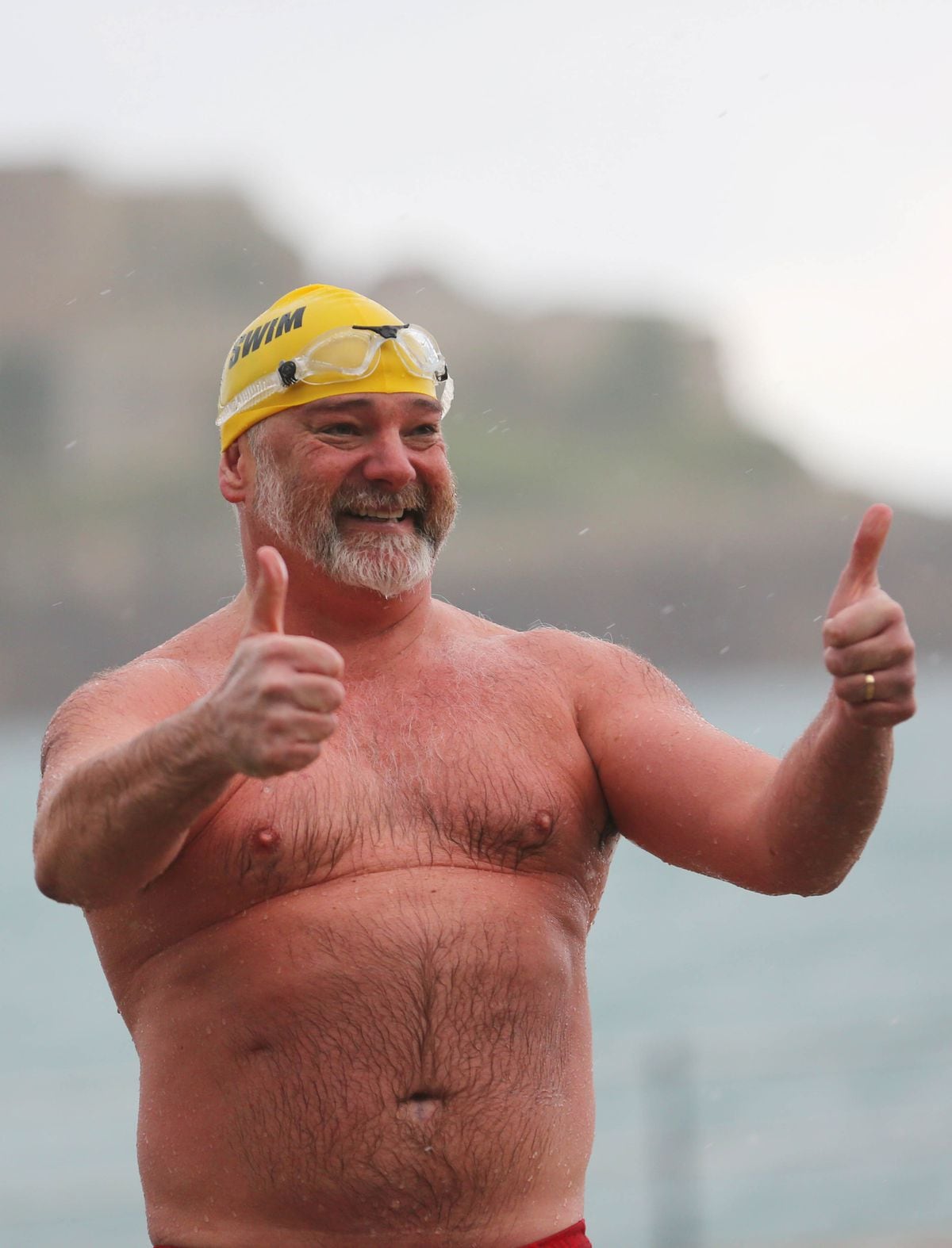 Adrian Sarchet has completed the ultimate long-distance sea swimming challenge, the Ocean’s Seven. (Picture by Peter Frankland, 27326971)