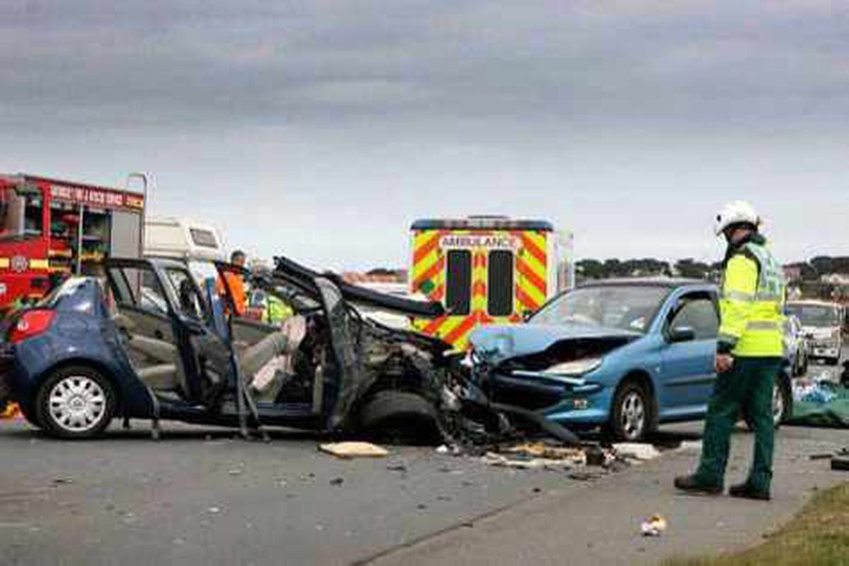 Adults And Infant Taken To Hospital After Crash | Guernsey Press