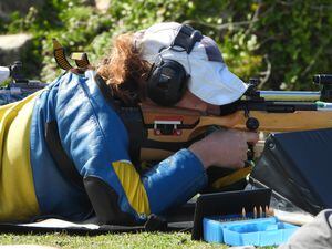 SHOOTING Guernsey Rifle Club Championships, stage two. Silver Medal winner Nick Kerins.
Picture supplied by Peter Sirett, 08-08-22 (31120984)