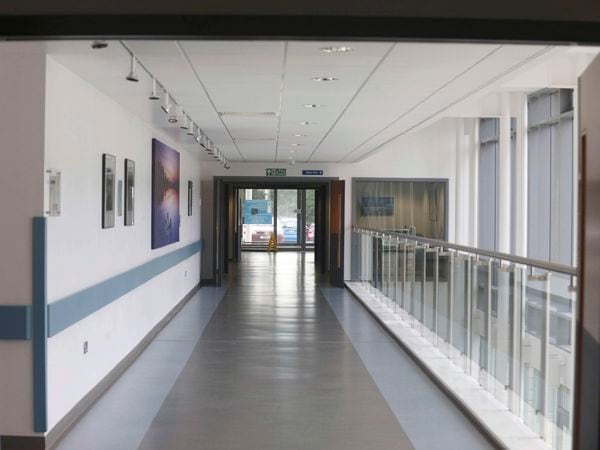 Pic by Tom Tardif 02-10-14. Princess Elizabeth Hospital, St Andrew's. Generic photos of the building exterior and corridors of the Guernsey PEH... (30868409)