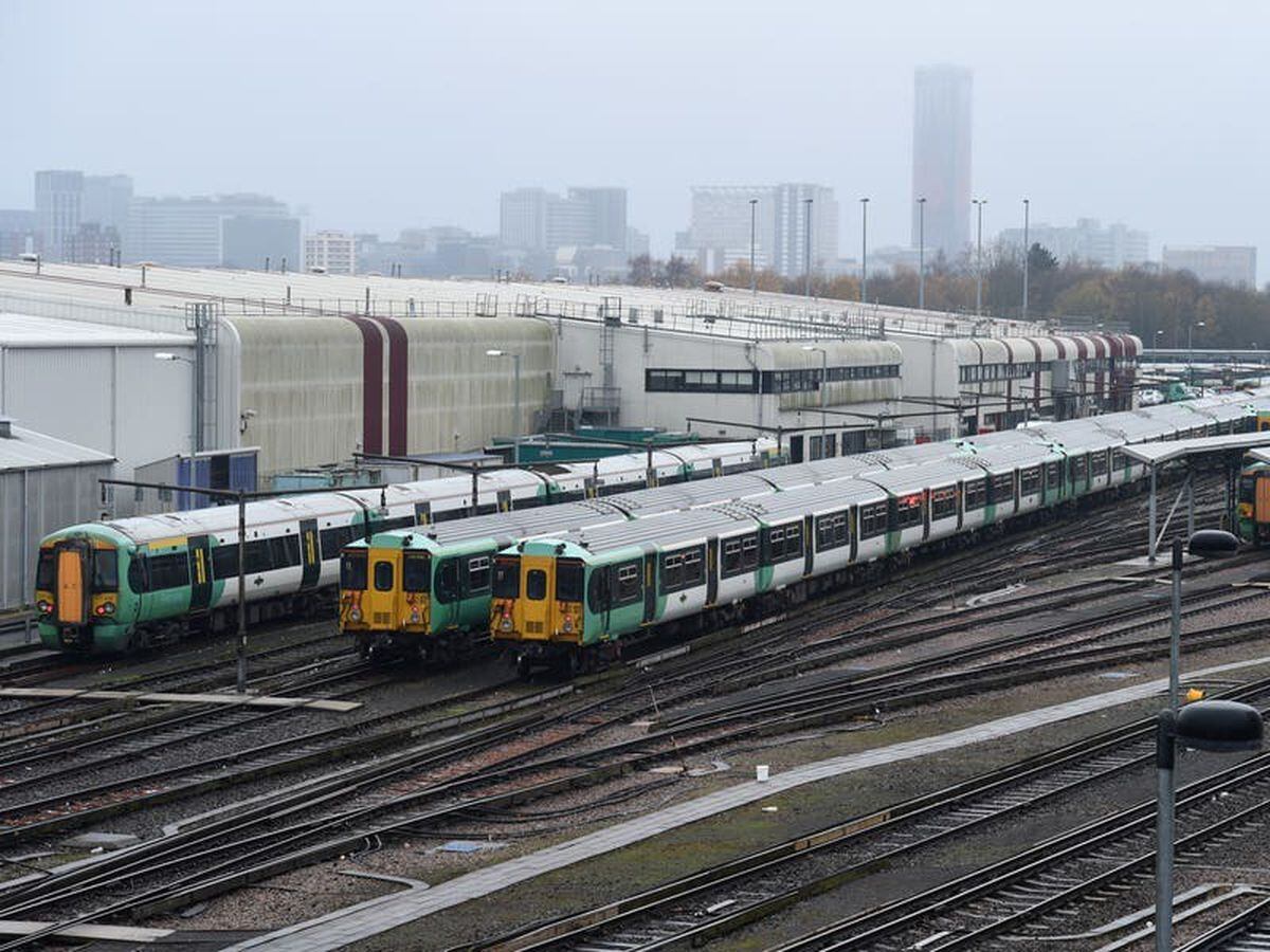 What is each train operator planning to do during the rail strikes?