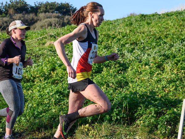 Pic supplied by Andrew Le Poidevin: 21-01-2023,..Guernsey Athletics FNB XC Race 3 at Bordeaux...Natalie Whitty.. (31706879)