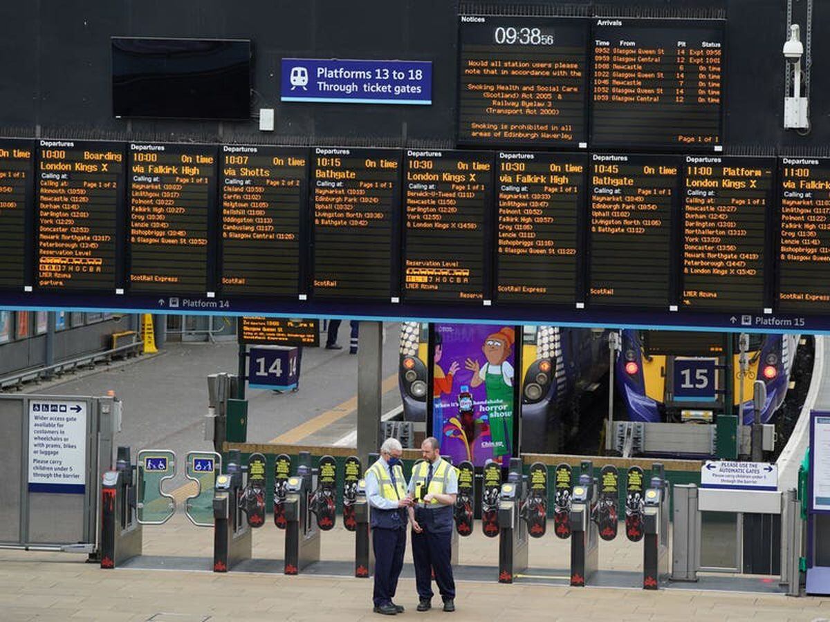What train services are running on Friday after the latest strike?