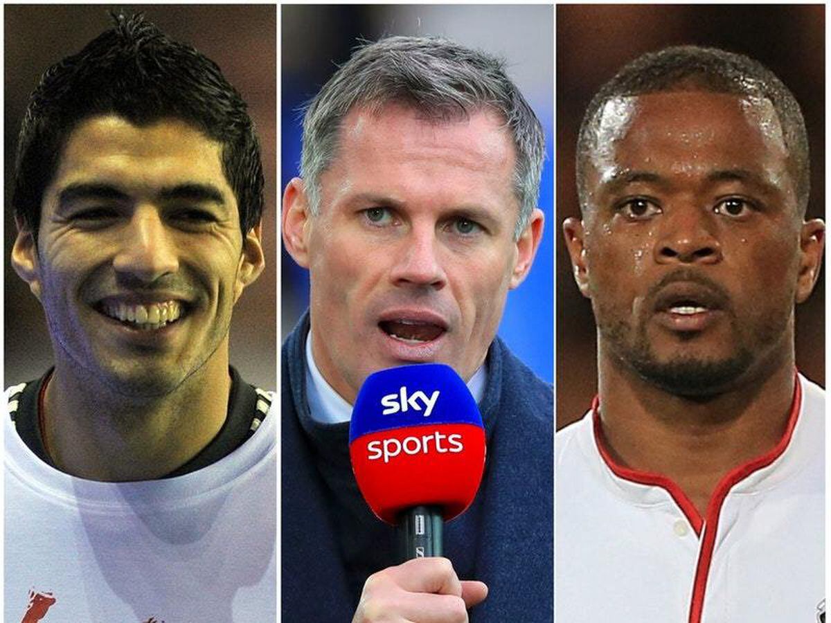 Patrice Evra: Jamie Carragher apologises for Luis Suarez T-shirts