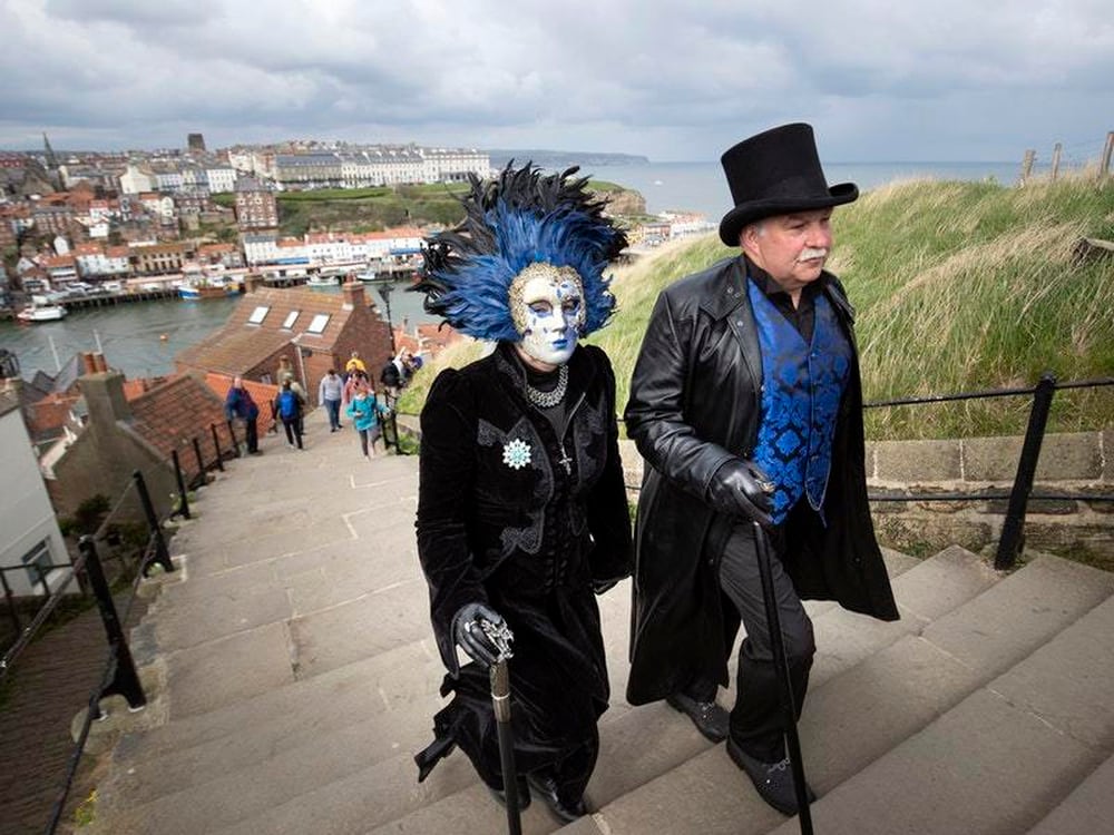 In Pictures Goths descend on Whitby Guernsey Press