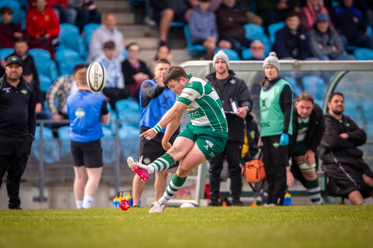 Owen Thomas will play at fly-half for Raiders against Leicester Lions as he is one of several backs who Jordan Reynolds believes will benefit from more game time ahead of the Siam double-header. (Picture by Sophie Rabey, 30773841)