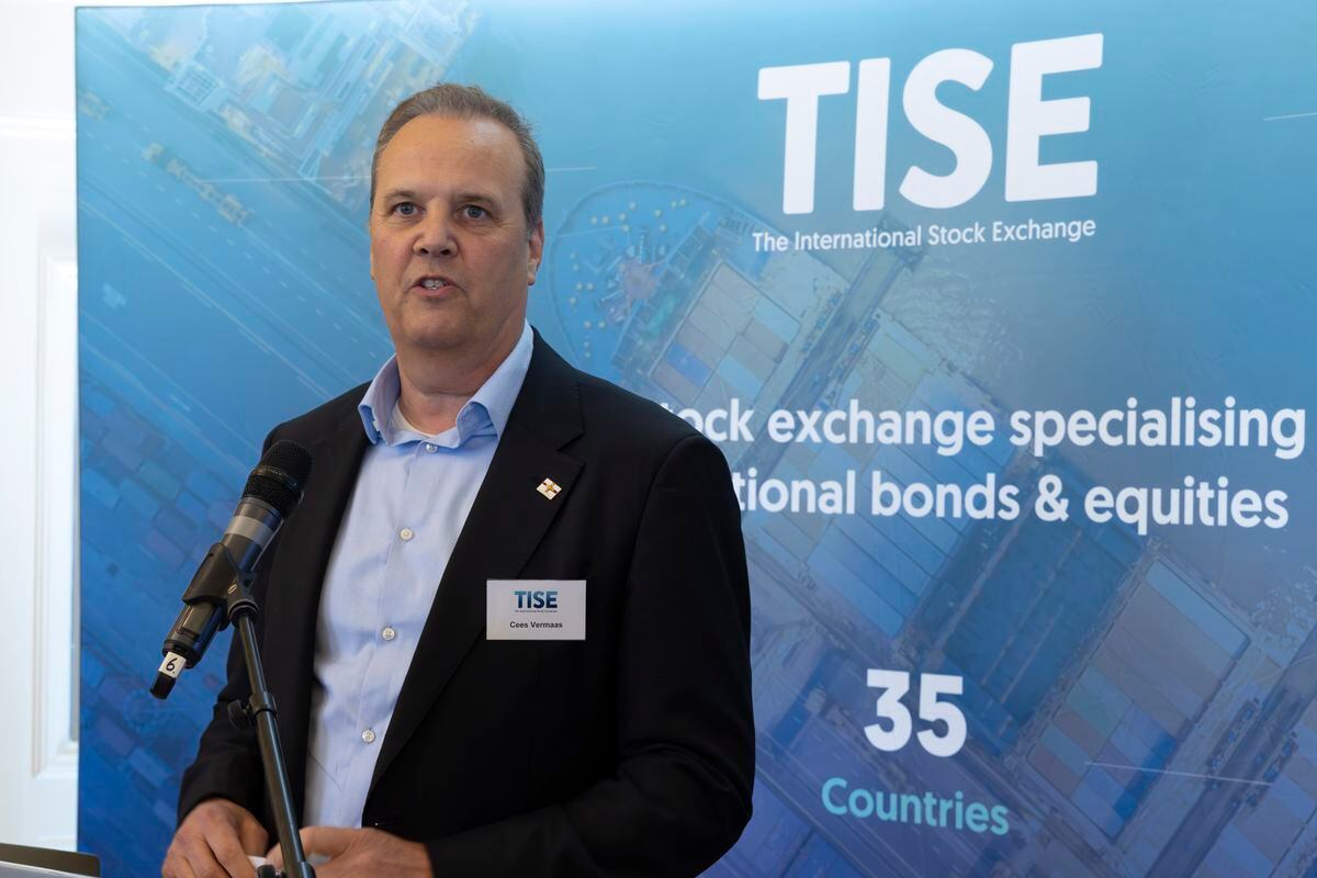 TISE chief executive Cees Vermaas. (32533092)