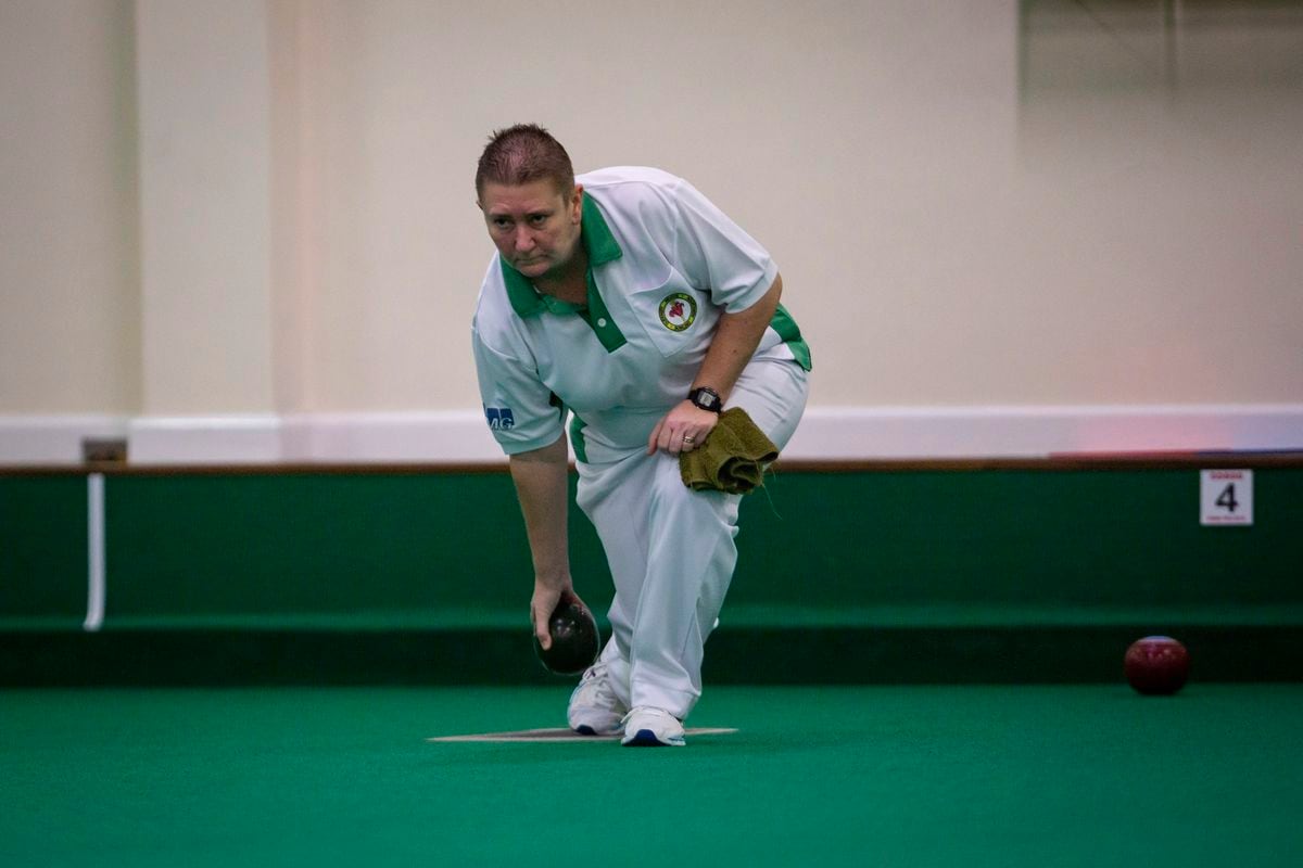 Alison Merrien returns to World Indoor Bowls Championship action this week buoyed by having won three out of four Channel Islands finals over the weekend, including claiming an amazing 15th women's singles crown. (Picture by Sophie Rabey, 30372387)