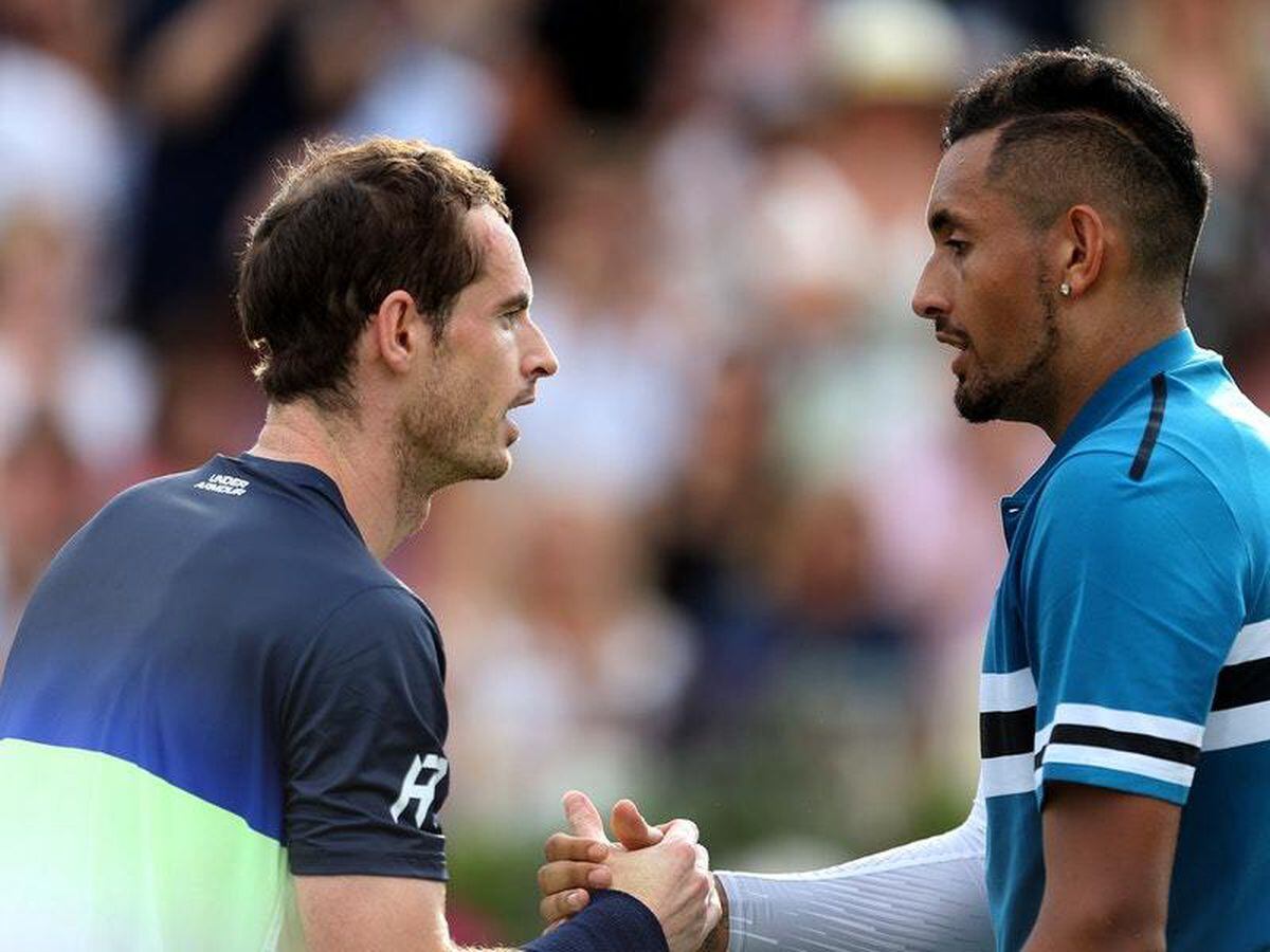 Watch Andy Murray and Nick Kyrgios being best mates on a roller