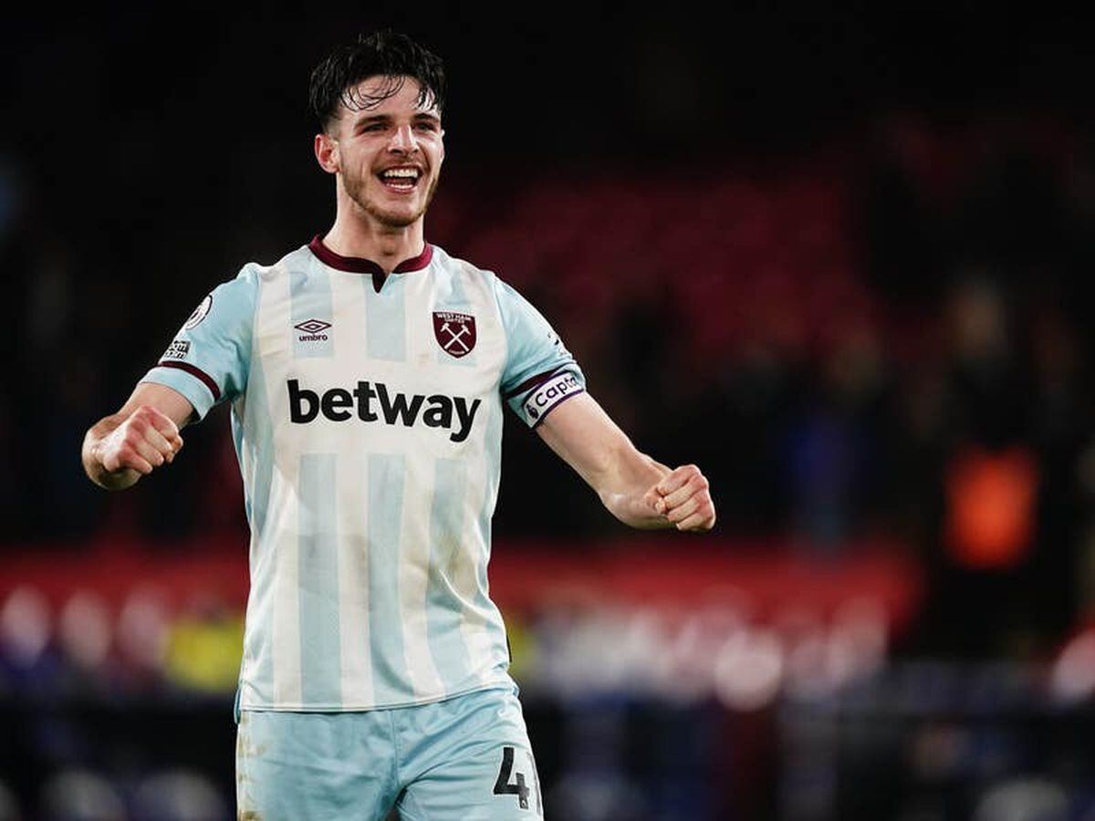 David Moyes hails Declan Rice’s rise and says he can still improve his game