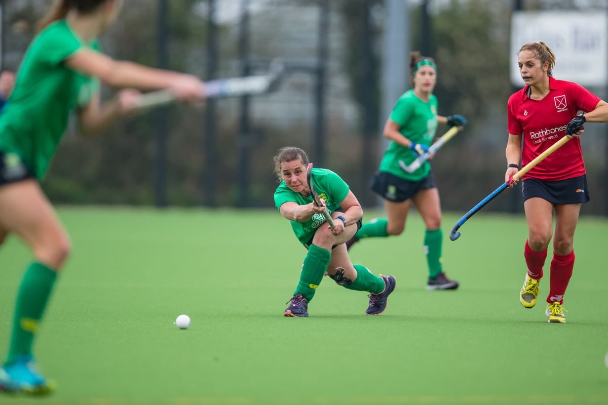Becky Hubbard was a player the last time Guernsey and Jersey met in the Women's Inter-Insular in 2019. This time around she is coaching the Greens. (Picture by Martin Gray, 30217936)