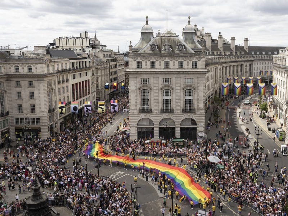 In Pictures: Pride parade returns to streets of London
