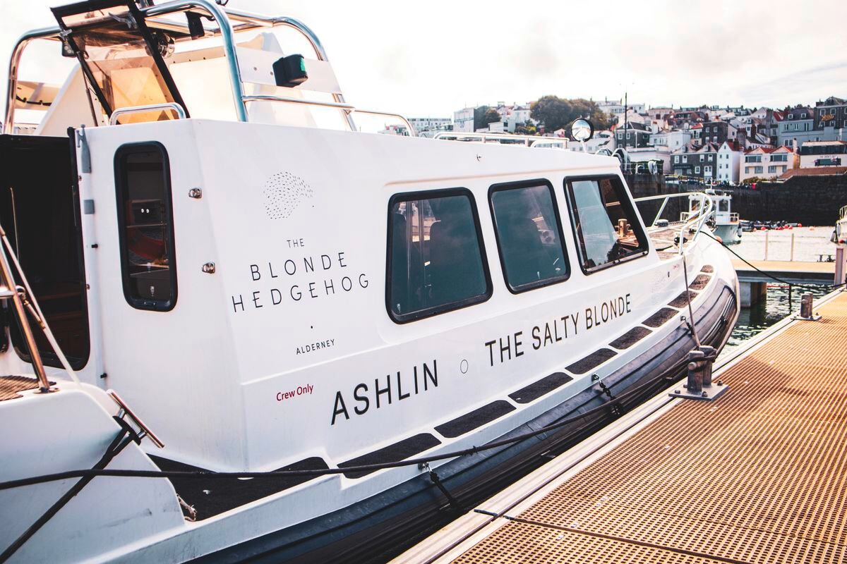 Ashlin, the Salty Blonde ferry.(30695935)