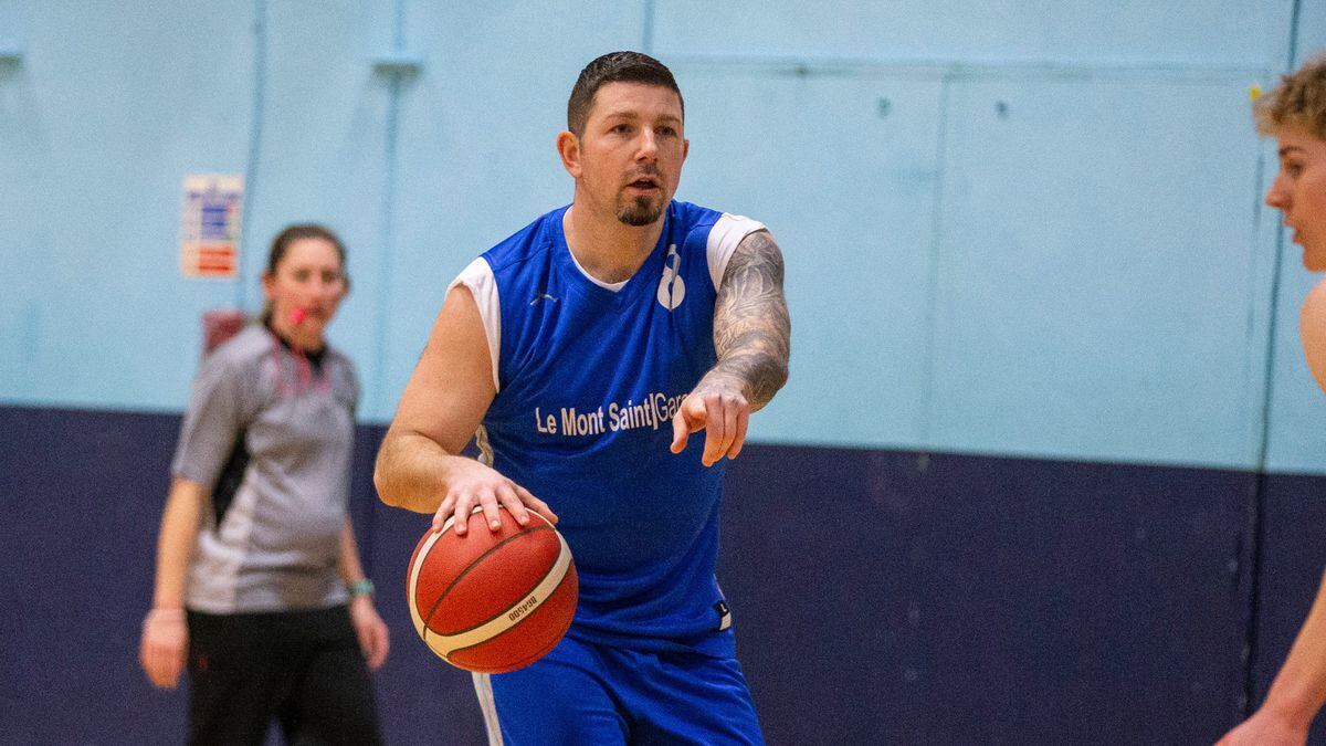 Jason Hooper has returned from a career-threatening back injury this season and has made the training squad of 16 for the Island Games. (Picture by Luke Le Prevost, 31705447)