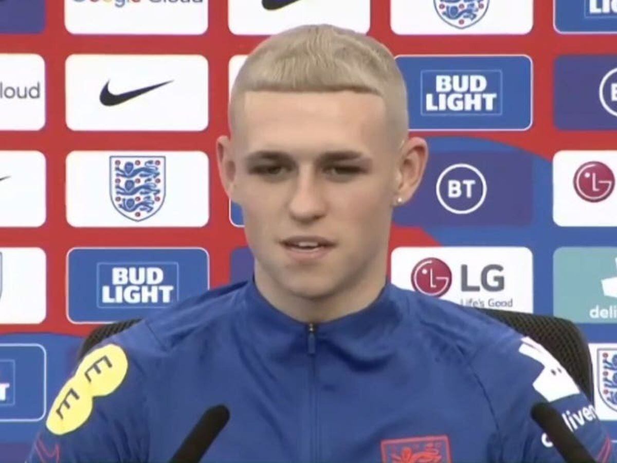 Phil Foden sports new dyed blonde hair amid comparisons to ...