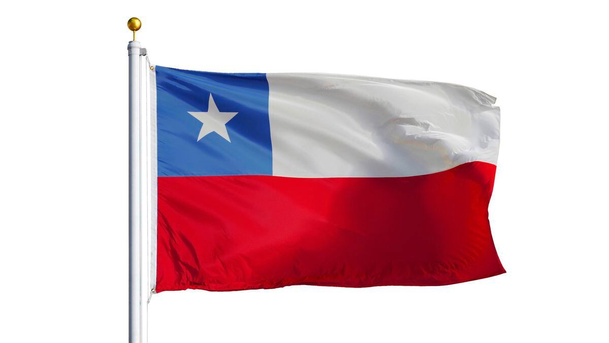 Chile flag waving (29295502)