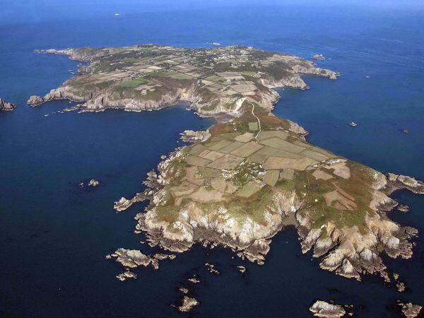 Picture: Brian Green - 25/09/2014 - Aerial N - Sark, Brequhou, Sark and Little Sark. (30966480)
