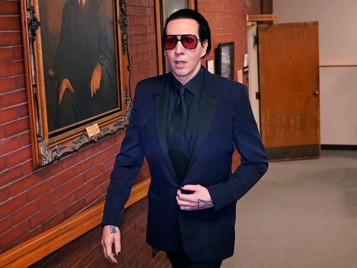 Marilyn Manson fined after pleading no contest to blowing nose on videographer