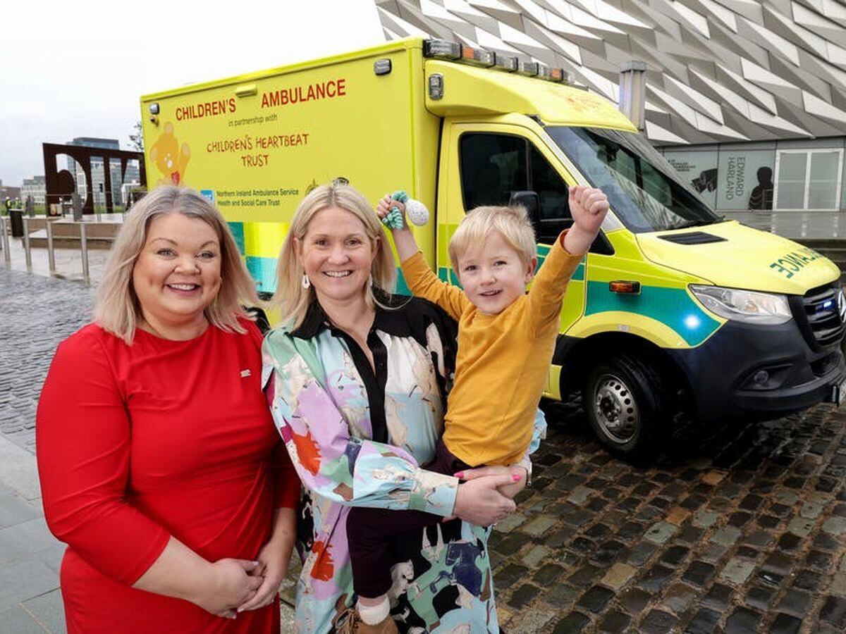 Northern Ireland’s first children’s ambulance launched