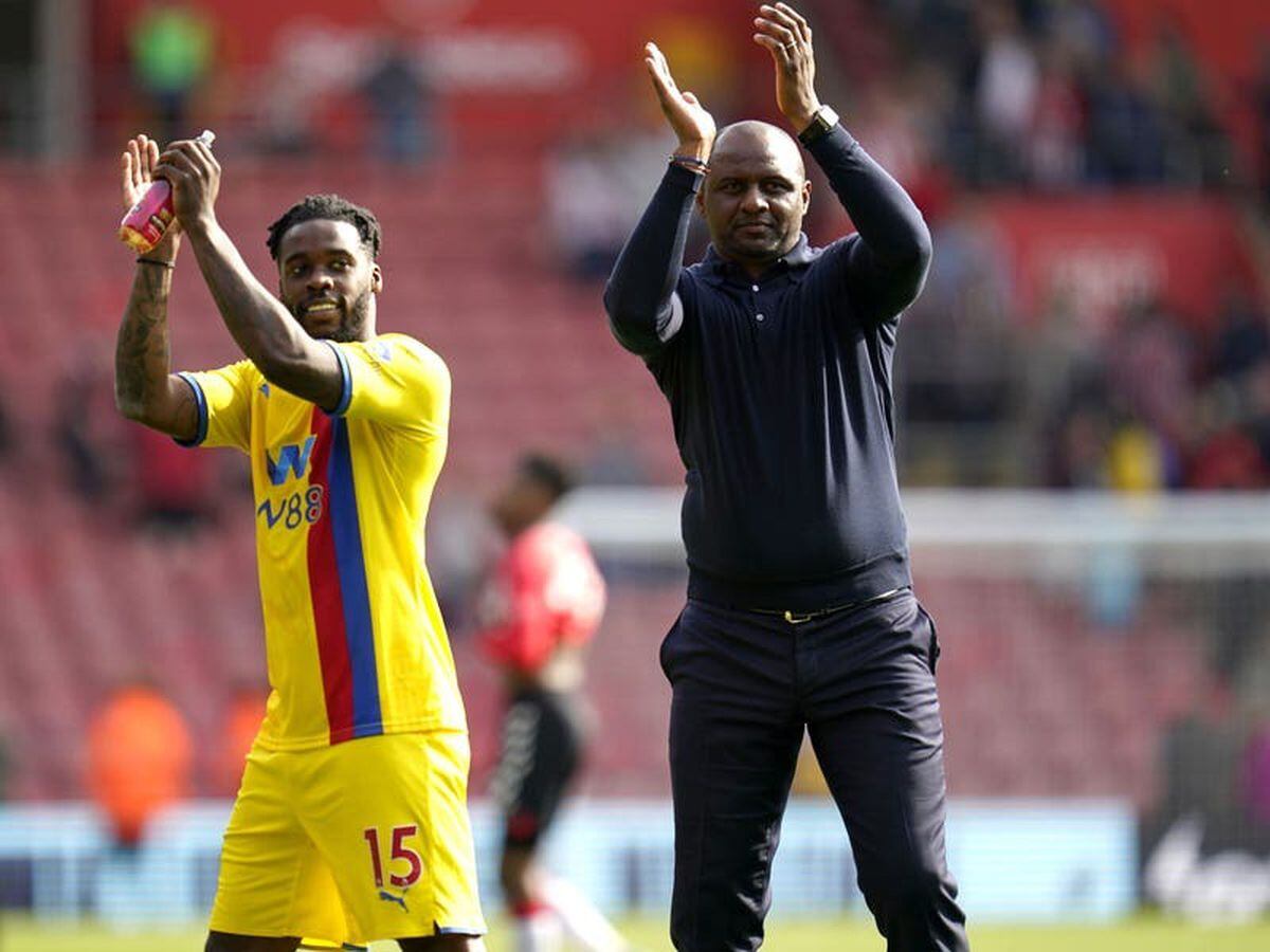 Patrick Vieira wants Crystal Palace to aim for more than Premier League survival
