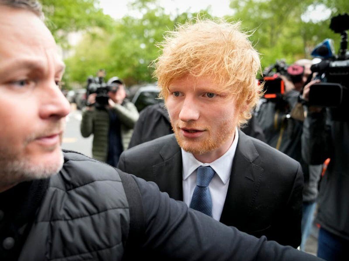 Ed Sheeran ‘very Happy’ After Winning Copyright Lawsuit Over Marvin ...