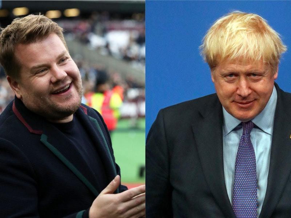 James Corden plays Boris Johnson in SNL sketch ahead of election week |  Guernsey Press