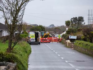 Route de Pleinmont is due to be closed until 27 March while Guernsey Electricity repairs a cable fault. (Picture by Peter Frankland, 31924563)