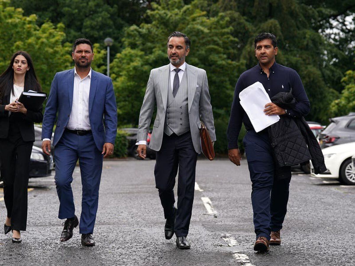 Stand-in Cricket Scotland chief Gordon Arthur meets Majid Haq and Qasim ...