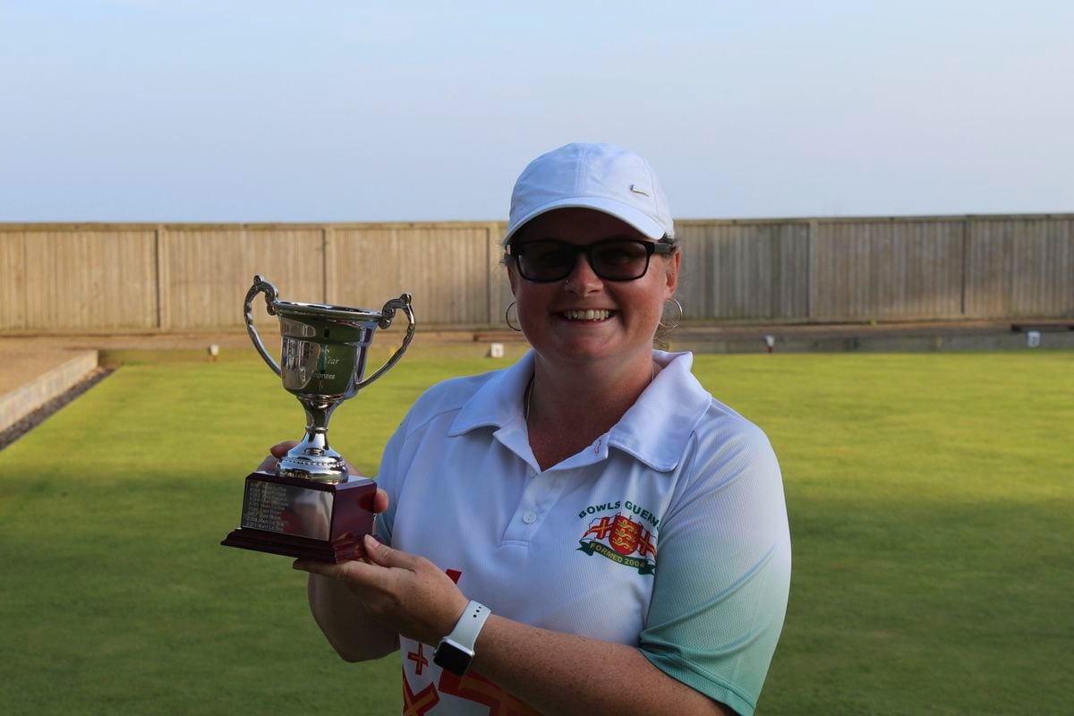 Lucy Beere 2021 Bowls Guernsey player of the year. (Picture supplied, 29956953)
