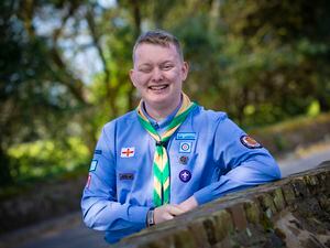 Jonathan Charmley has received Scouting’s Cornwell Badge, the first Bailiwick Scout to receive a national award for heroism. (Picture by Peter Frankland, 31973486)