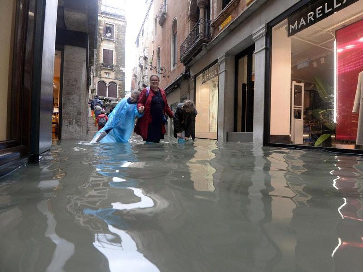 In Pictures Venice under water as storms batter Italy Guernsey Press