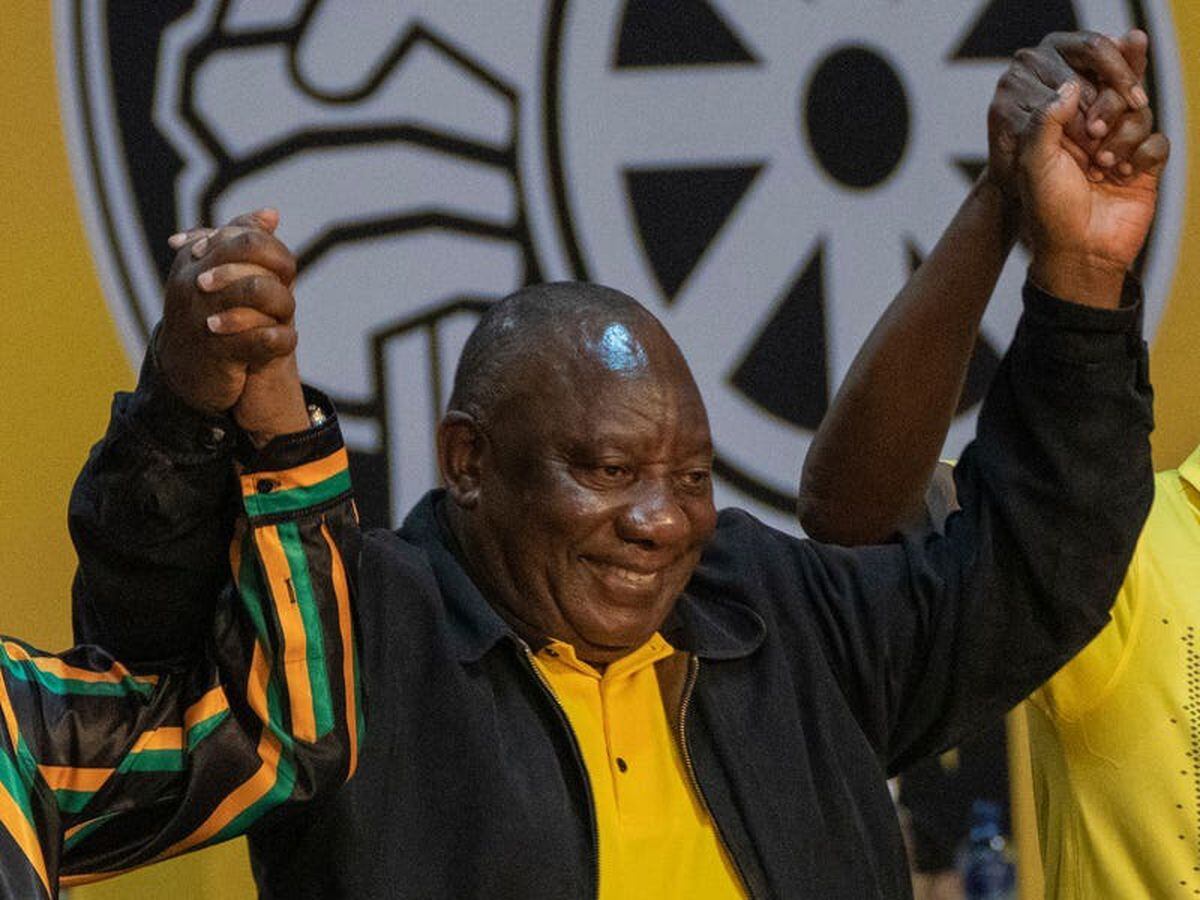 South African President re-elected leader of ruling ANC party