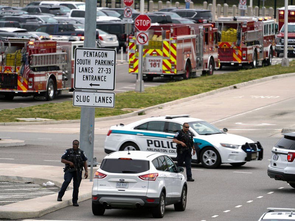 Officer dead after burst of violence outside Pentagon | Guernsey Press