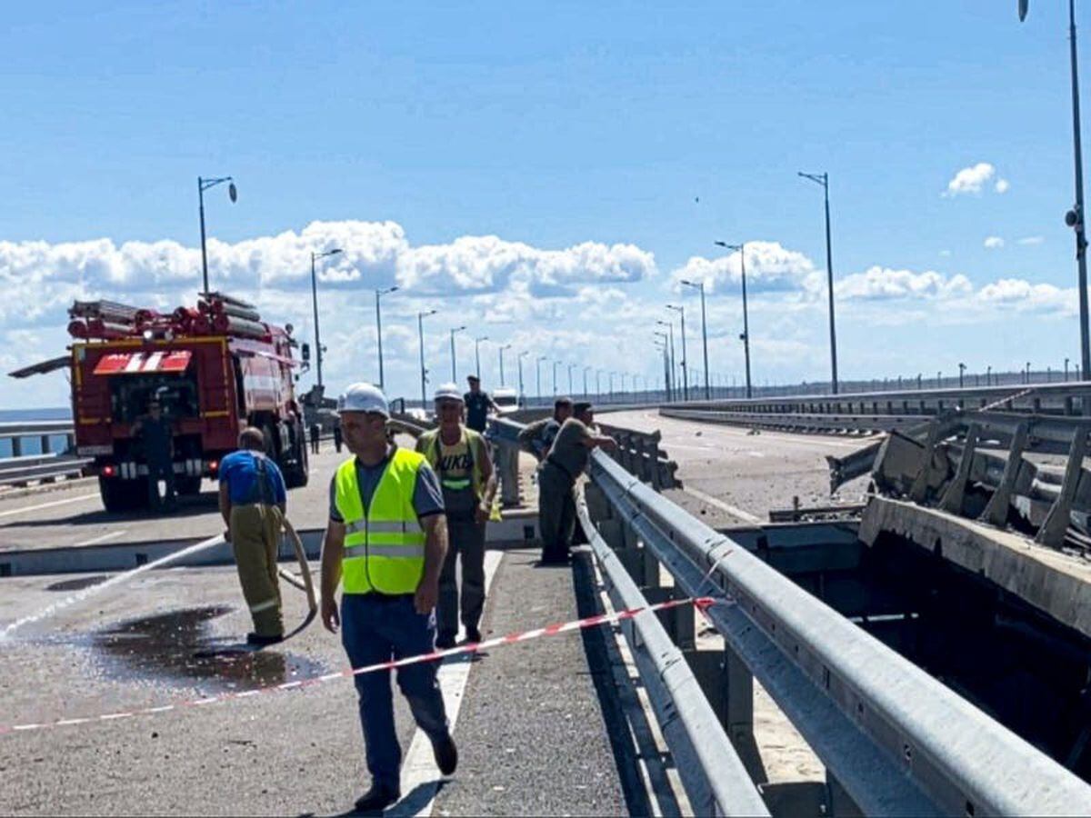 Ukraine carried out attack on Crimean bridge, security chief says