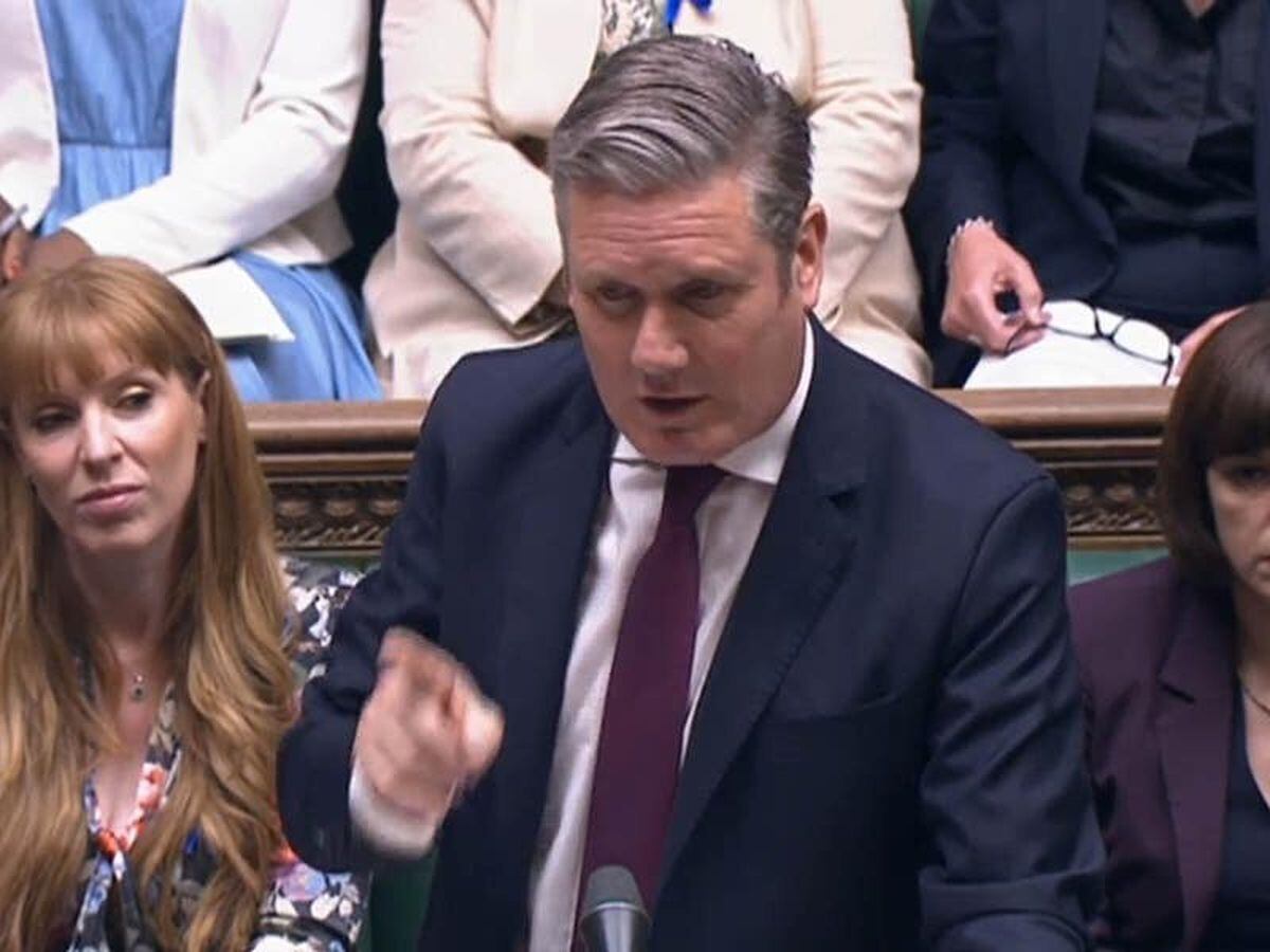 Stop blaming problems on others and get on with your job, Starmer tells Johnson