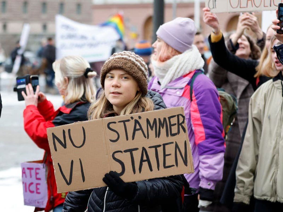 Thunberg joins march as Swedish activists sue state over its climate policies
