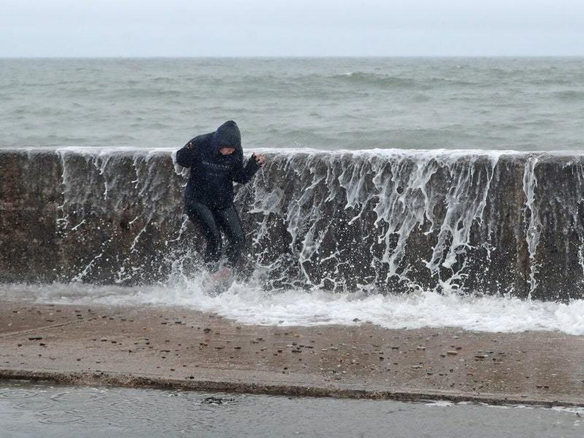 Wales experiences 66mph winds as Storm Ellen hits Ireland and UK ...
