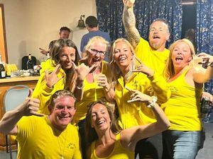 The Alderney Week 2022 organising team celebrate their success. (Picture supplied by Ilona Soane-Sands)