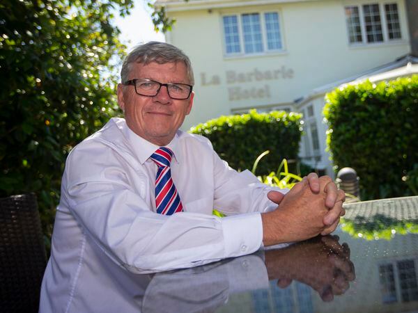 Andy Coleman, managing director of La Barbarie Hotel, was pleased that many of its regulars have had the confidence to return.  (Picture by Peter Frankland, 31135110)