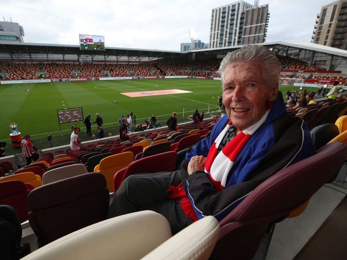 Brentford fan, 88, watches club play top flight football again after 74 years