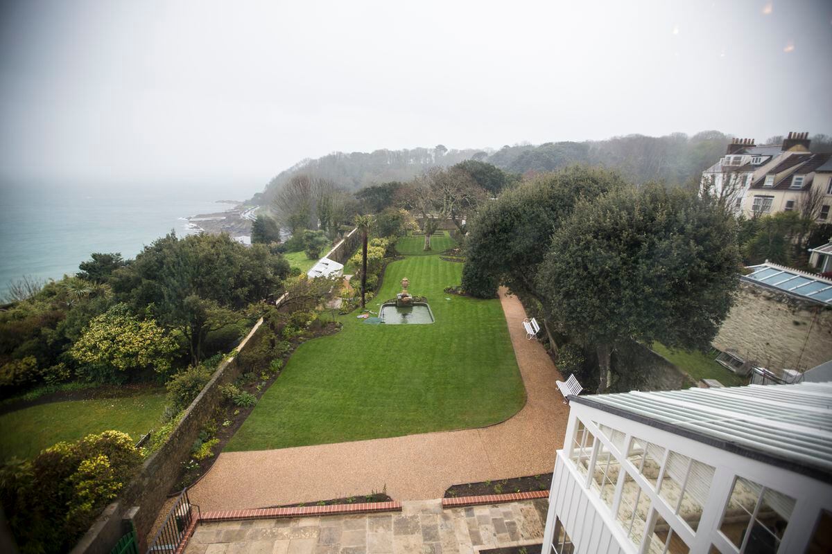 A view of the garden from Victor Hugo's house (Picture by Peter Frankland, 29358987)