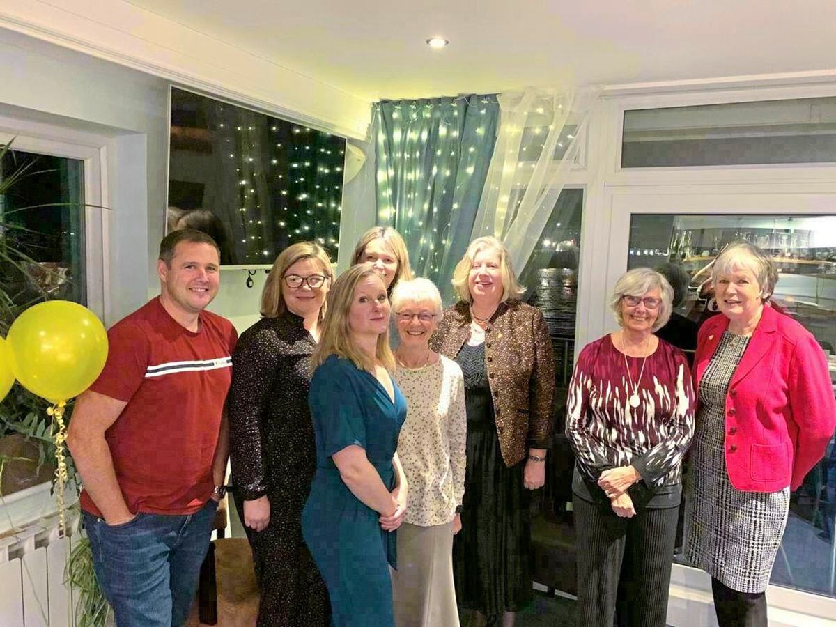 Supporters of Bowel Cancer Guernsey gathered at the Guernsey Yacht Club in November to celebrate 20 years of the charity.