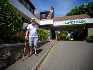 John Neale, 85, doesn’t expect Lloyds Bank to change its mind over the closure of its St Martin’s branch in December, but he is hoping others will support his campaign for it to do so. (Picture by Luke Le Prevost, 31004635)