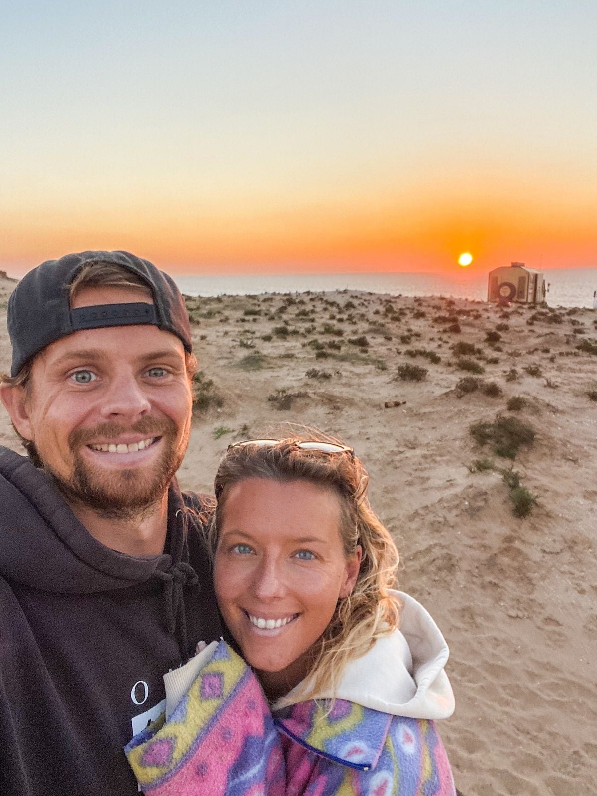 Lara Baudains has raised more than £500 for an animal charity in Morocco while travelling with her fiance Charlie Skinner. (31700949)