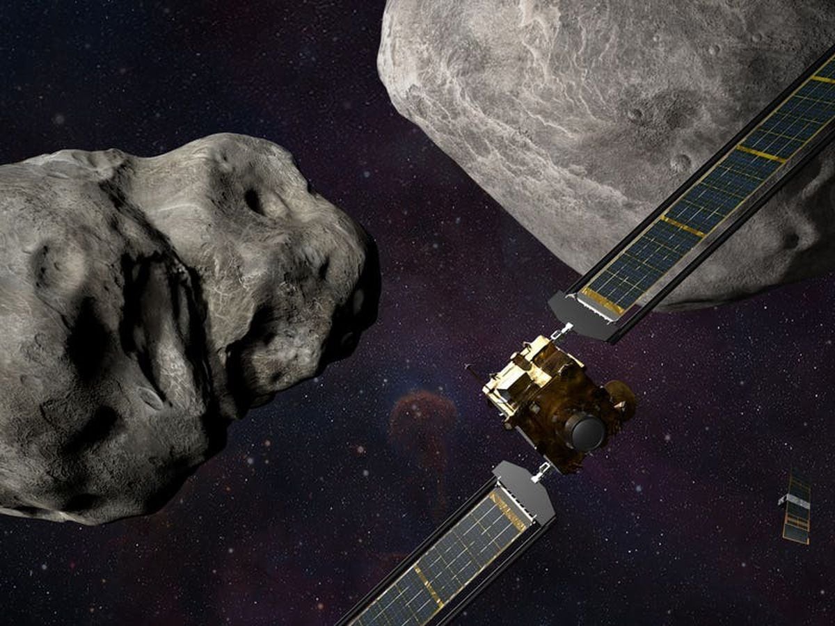 Nasa spacecraft set to smash into asteroid in planetary protection test mission