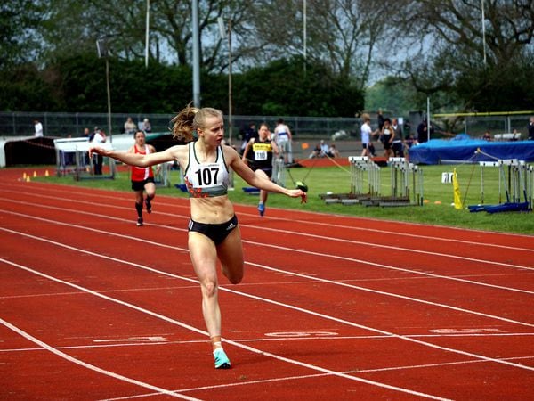 ATHLETICS Hampshire Track & Field Championships in Portsmouth. Abi Galpin
Picture by Jamie Ingrouille, 13 and 14 May 2023 (32118598)