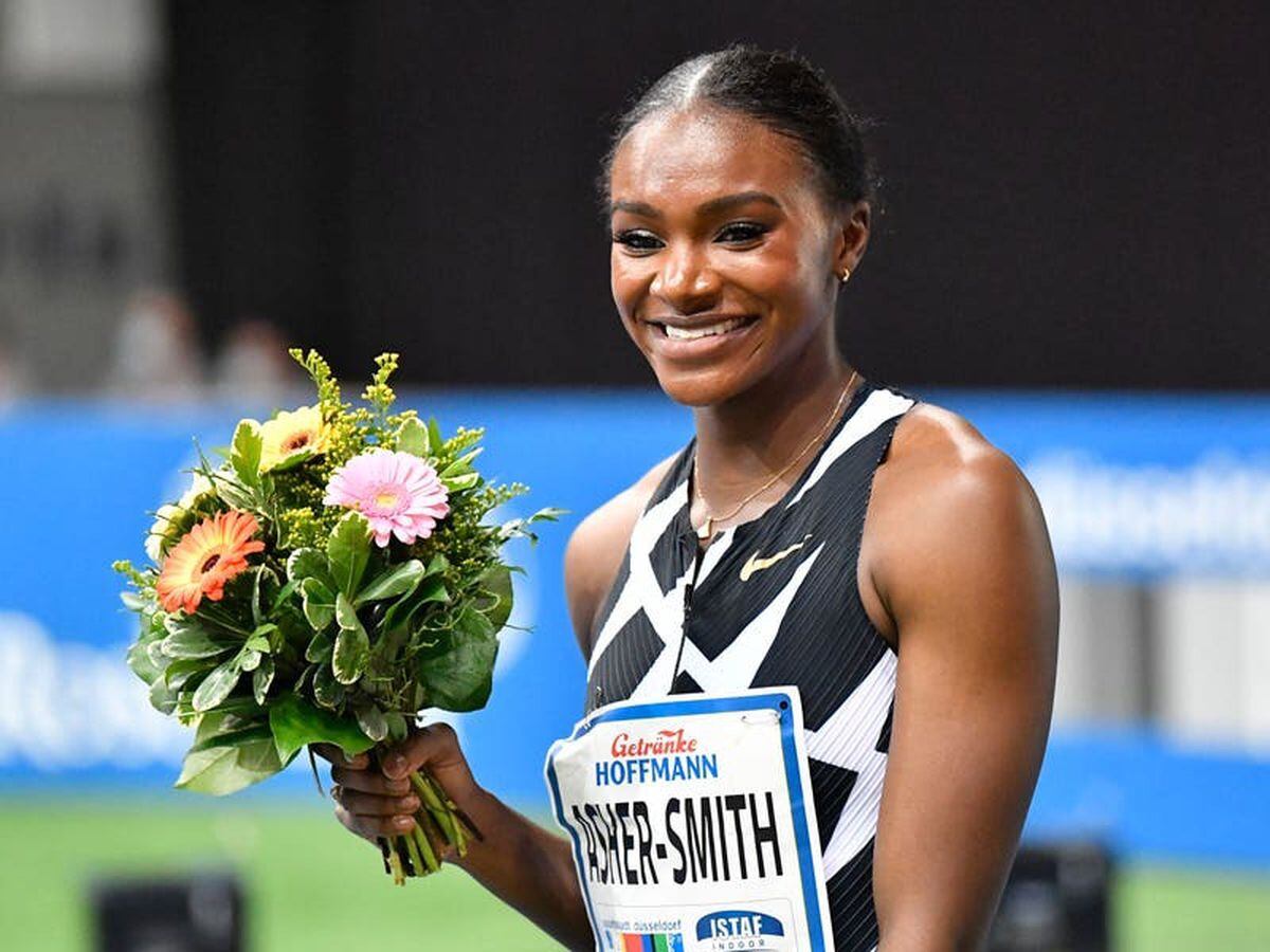 Dina AsherSmith makes it two wins in three days with 60m success in