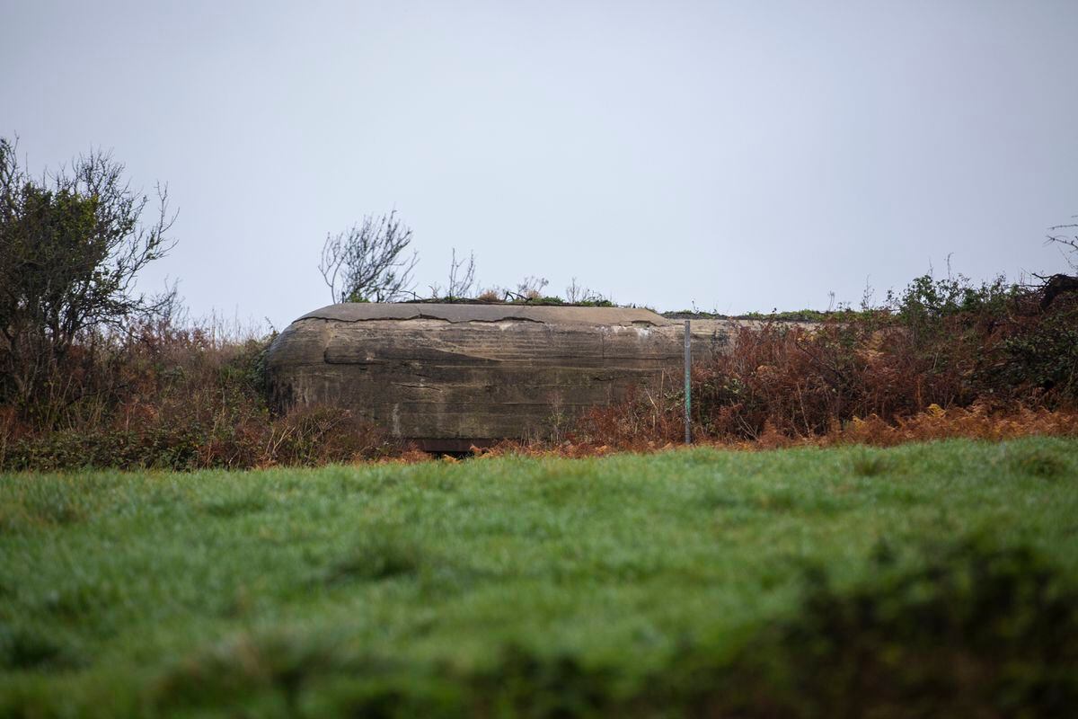 The bunker at Jerbourg that was the subject of a planning application to convert the site into a dwelling. The plans were rejected. (Picture By Peter Frankland, 30241249)