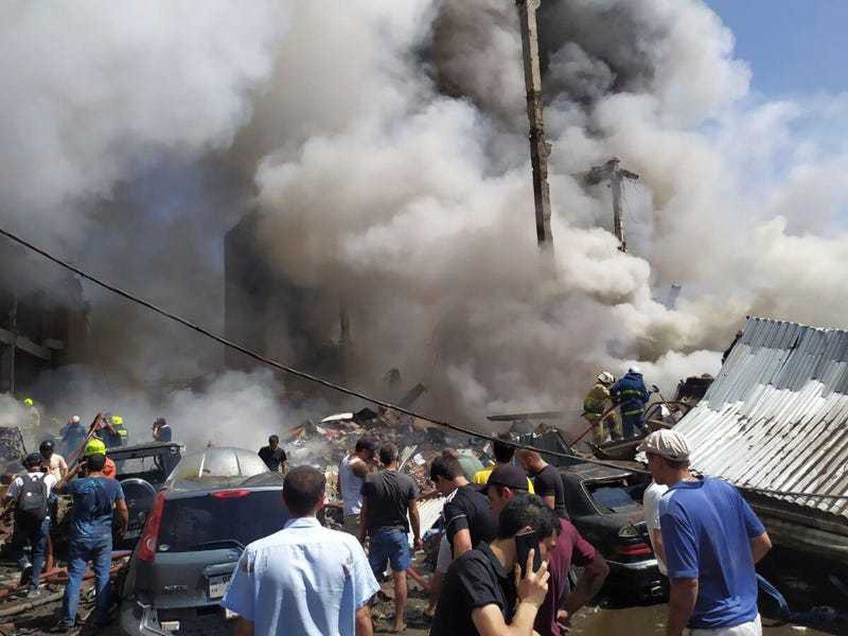 Deadly explosion tears through market in Armenia’s capital